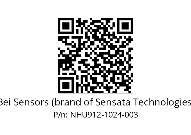  NHU9_12//5NL9//01024M30//N3R020//U0---- Bei Sensors (brand of Sensata Technologies) NHU912-1024-003