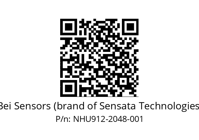  NHU9_12//2NJ9//02048M30//N6R//U0---- Bei Sensors (brand of Sensata Technologies) NHU912-2048-001