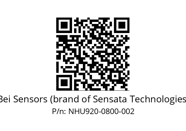  NHU9_20//5NO9//00800M22//N6R//U0---- Bei Sensors (brand of Sensata Technologies) NHU920-0800-002