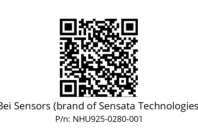  NHU9_25//5VM//C28//V3R020//U0---- Bei Sensors (brand of Sensata Technologies) NHU925-0280-001