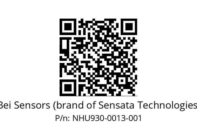  NHU9_30//5V2//D13//V6R// Bei Sensors (brand of Sensata Technologies) NHU930-0013-001