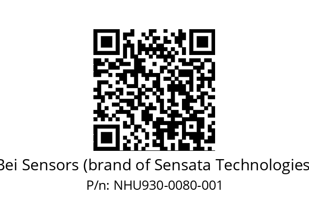  NHU9_30//5V2//D80//V6R// Bei Sensors (brand of Sensata Technologies) NHU930-0080-001