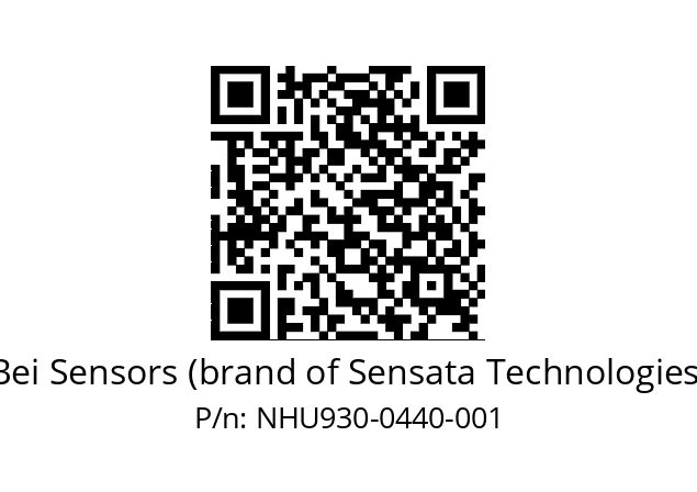  NHU9_30//5VM//C44//V3R020// Bei Sensors (brand of Sensata Technologies) NHU930-0440-001