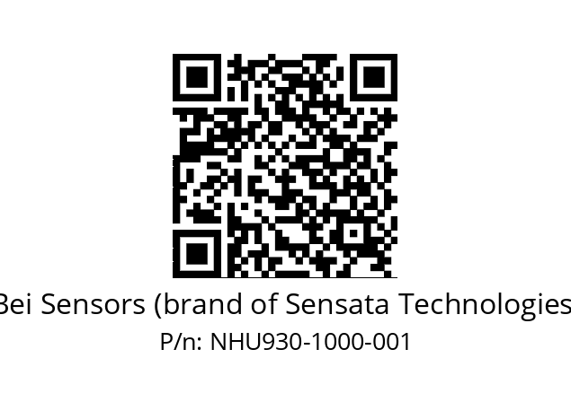  NHU9_30//5V2//M10//V6R// Bei Sensors (brand of Sensata Technologies) NHU930-1000-001