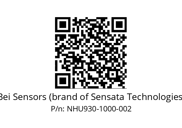  NHU9_30//5NI9//01000M20//N6R// Bei Sensors (brand of Sensata Technologies) NHU930-1000-002