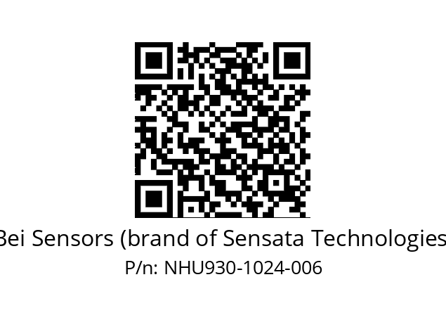  NHU9_30//5NI9//01024M44//N6R//--DA-- Bei Sensors (brand of Sensata Technologies) NHU930-1024-006