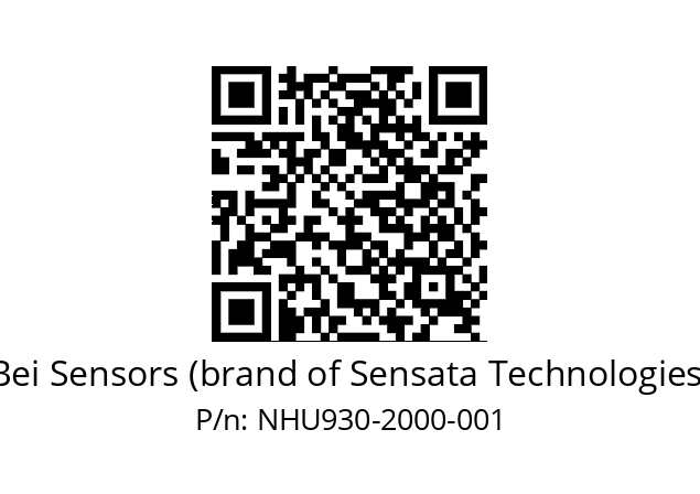  NHU9_30//5V2//M20//V6R// Bei Sensors (brand of Sensata Technologies) NHU930-2000-001