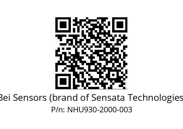  NHU9_30//5V2//M20//V3R050// Bei Sensors (brand of Sensata Technologies) NHU930-2000-003