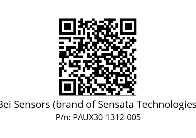  PAUX_30//PSSG//13B12D5//S5R050// Bei Sensors (brand of Sensata Technologies) PAUX30-1312-005