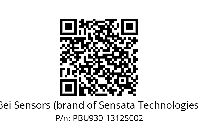   Bei Sensors (brand of Sensata Technologies) PBU930-1312S002