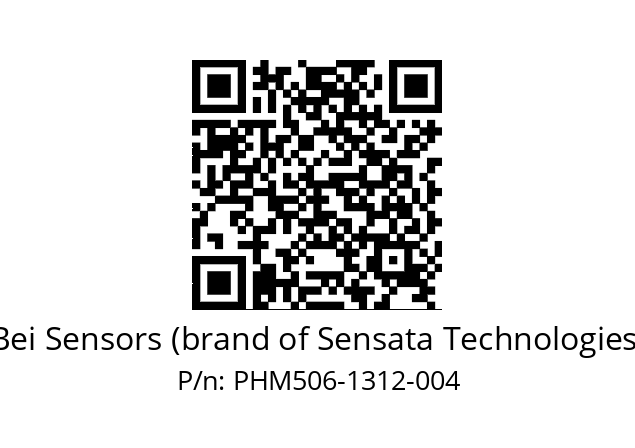  PHM5_06//PSSB//13B12D5//T6R//--03-- Bei Sensors (brand of Sensata Technologies) PHM506-1312-004