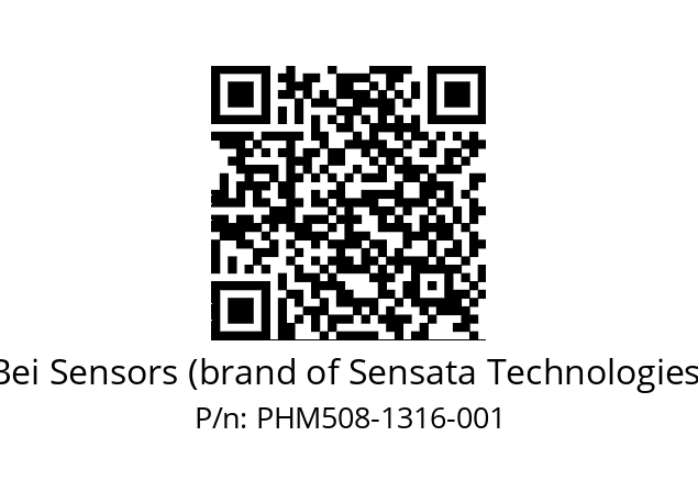  PHM5_08//PBBB//13B16//BCR// Bei Sensors (brand of Sensata Technologies) PHM508-1316-001