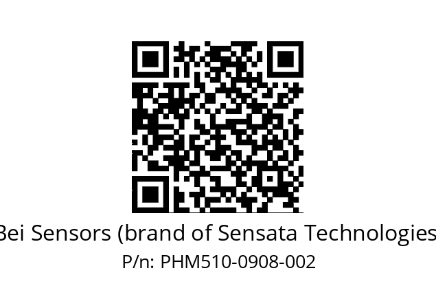  PHM5_10//5S6G//09B08//S3A010// Bei Sensors (brand of Sensata Technologies) PHM510-0908-002