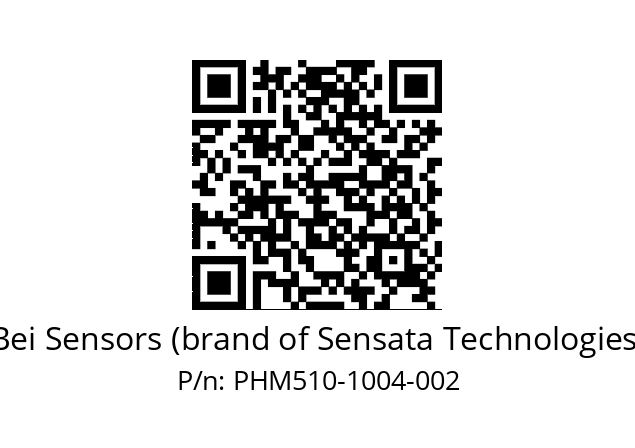  PHM5_10//5S6G//10B04//S3A010// Bei Sensors (brand of Sensata Technologies) PHM510-1004-002