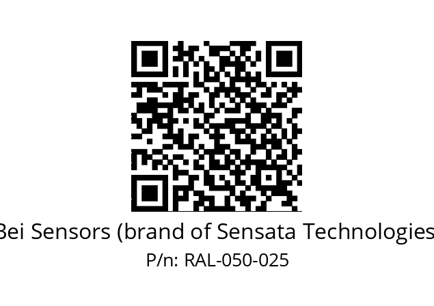  9416/055-8230/070-C8-050 Bei Sensors (brand of Sensata Technologies) RAL-050-025