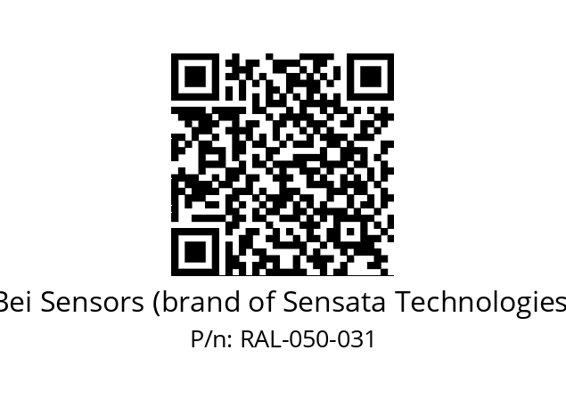  9416/004C-8230/020-G6-050 Bei Sensors (brand of Sensata Technologies) RAL-050-031