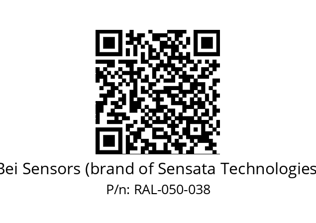  9416/103-8230/020-GF-050 Bei Sensors (brand of Sensata Technologies) RAL-050-038