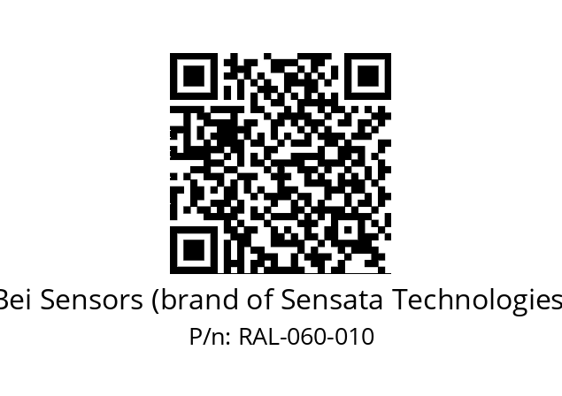  9416/076-8230/165-S6-060 Bei Sensors (brand of Sensata Technologies) RAL-060-010