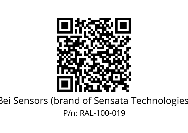  9416/055-8230/165-T6-100 Bei Sensors (brand of Sensata Technologies) RAL-100-019