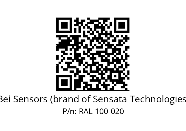  9416/006P-8230/004-A7-100 Bei Sensors (brand of Sensata Technologies) RAL-100-020