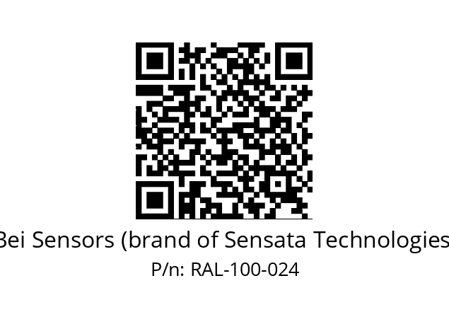  9416/006-8230/004-CP-100 Bei Sensors (brand of Sensata Technologies) RAL-100-024