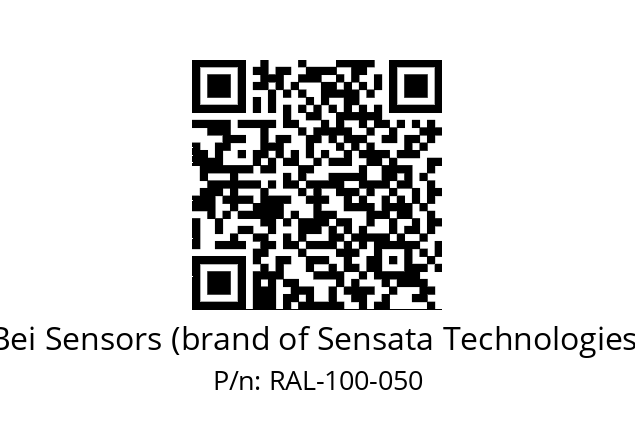  8230/371-GM-100 Bei Sensors (brand of Sensata Technologies) RAL-100-050