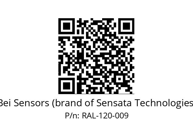  9416/055-8230/165-SF-120 Bei Sensors (brand of Sensata Technologies) RAL-120-009