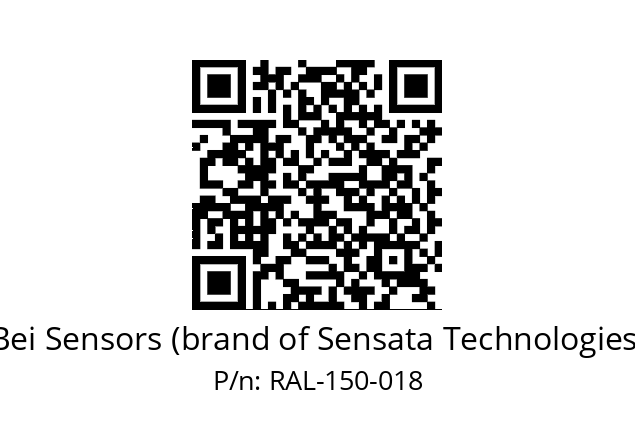  9416/076-8230/050-N6-150 Bei Sensors (brand of Sensata Technologies) RAL-150-018