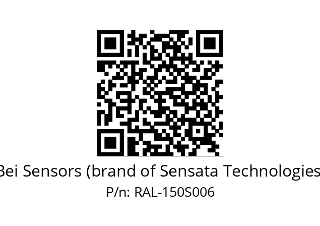   Bei Sensors (brand of Sensata Technologies) RAL-150S006