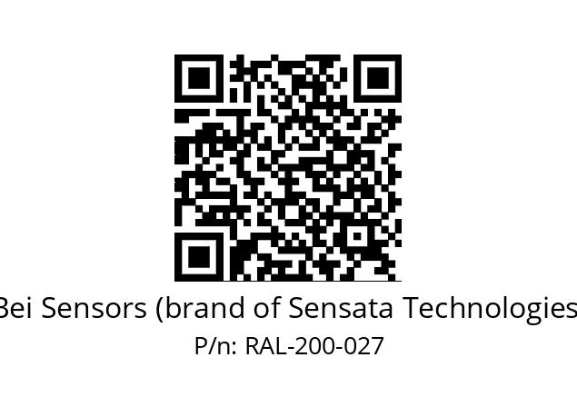  9416/076-8230/050-SD-200 Bei Sensors (brand of Sensata Technologies) RAL-200-027