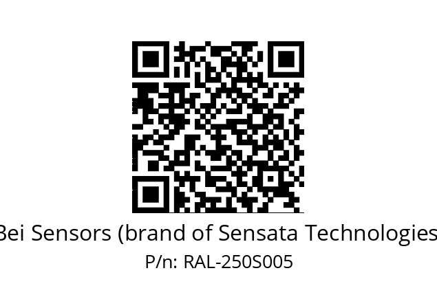  9416/076-8230/050-00-250 Bei Sensors (brand of Sensata Technologies) RAL-250S005