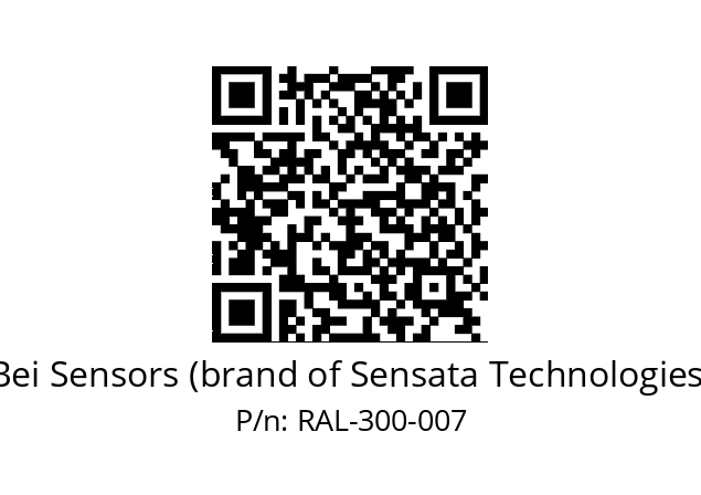  9416/055-8230/050-G8-300 Bei Sensors (brand of Sensata Technologies) RAL-300-007