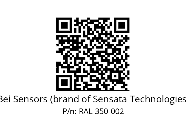  9416/076-8230/070-S6-350 Bei Sensors (brand of Sensata Technologies) RAL-350-002