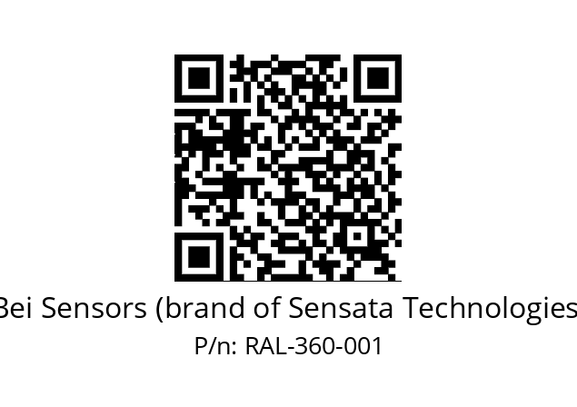  9416/076-8230/020-G6-360 Bei Sensors (brand of Sensata Technologies) RAL-360-001