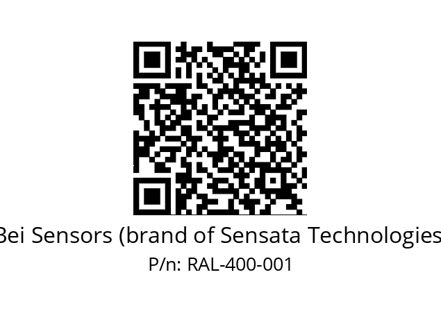  9416/076-8230/020-G6-400 Bei Sensors (brand of Sensata Technologies) RAL-400-001