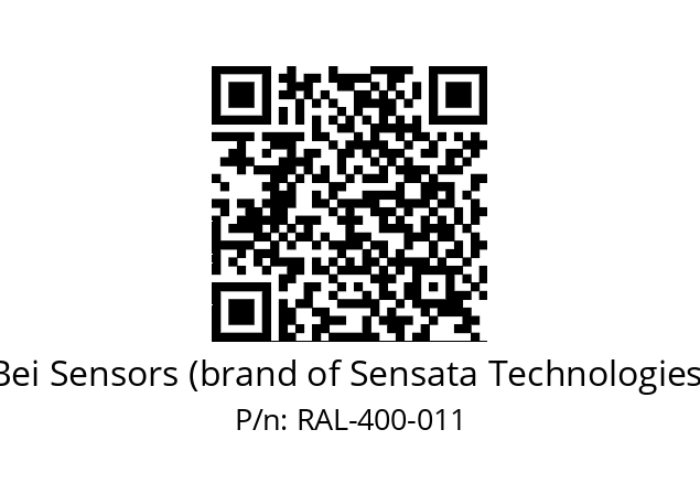  9416/076-8230/050-V6-400 Bei Sensors (brand of Sensata Technologies) RAL-400-011