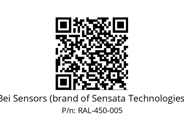  9416/076-8230/165-S6-450 Bei Sensors (brand of Sensata Technologies) RAL-450-005