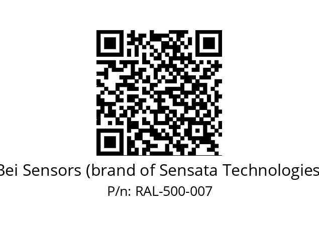  9416/076-8230/050-N6-500 Bei Sensors (brand of Sensata Technologies) RAL-500-007