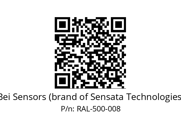  9416/055-8230/050-G8-500 Bei Sensors (brand of Sensata Technologies) RAL-500-008