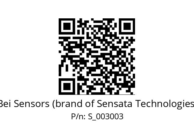   Bei Sensors (brand of Sensata Technologies) S_003003