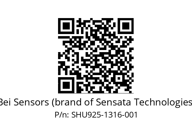   Bei Sensors (brand of Sensata Technologies) SHU925-1316-001