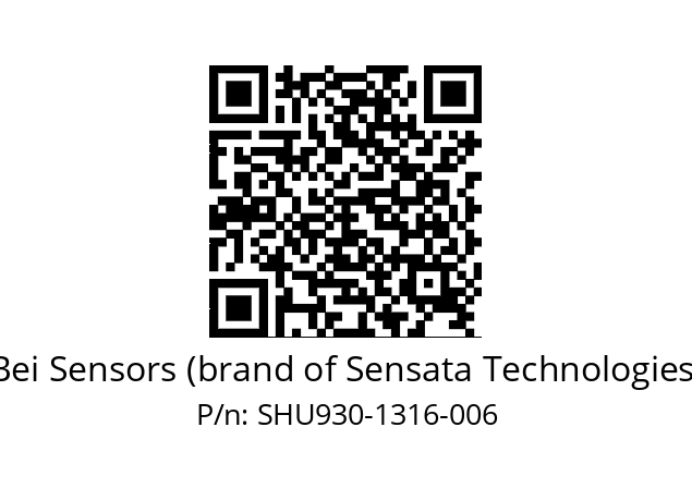   Bei Sensors (brand of Sensata Technologies) SHU930-1316-006