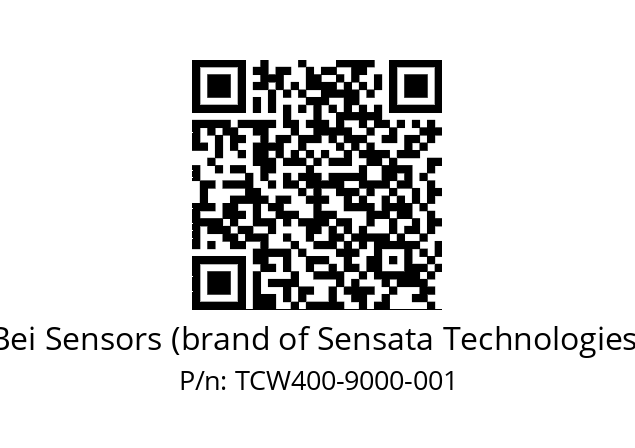  TCW4_00//3L33//09000//L5D005// Bei Sensors (brand of Sensata Technologies) TCW400-9000-001