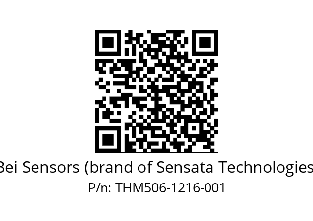  THM5_06//ZIOB//12B16//BFR// Bei Sensors (brand of Sensata Technologies) THM506-1216-001