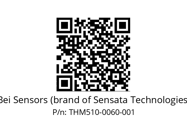  THM5_10//3L13//00060//L6R// Bei Sensors (brand of Sensata Technologies) THM510-0060-001