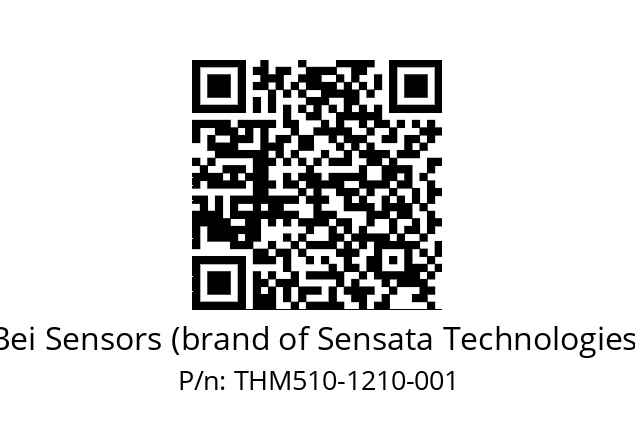  THM5_10//PSSG//12B10D5//S6R// Bei Sensors (brand of Sensata Technologies) THM510-1210-001