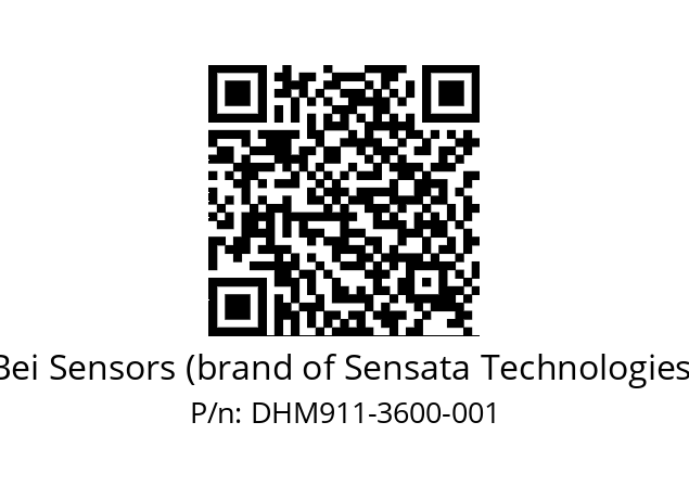  DHM9_11//RG59//03600//GPR020//--07-- Bei Sensors (brand of Sensata Technologies) DHM911-3600-001