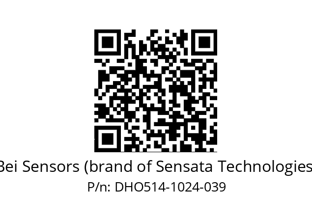  DHO5_14//RG59//01024//G8R//--DD-- Bei Sensors (brand of Sensata Technologies) DHO514-1024-039