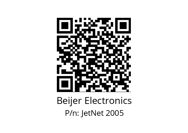   Beijer Electronics JetNet 2005