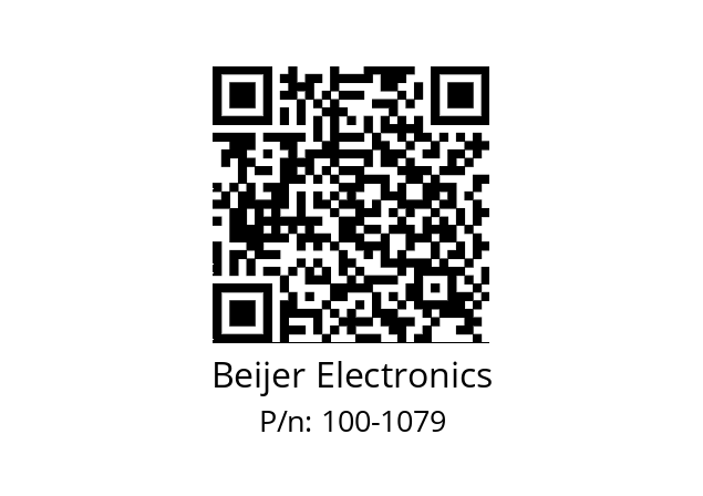   Beijer Electronics 100-1079